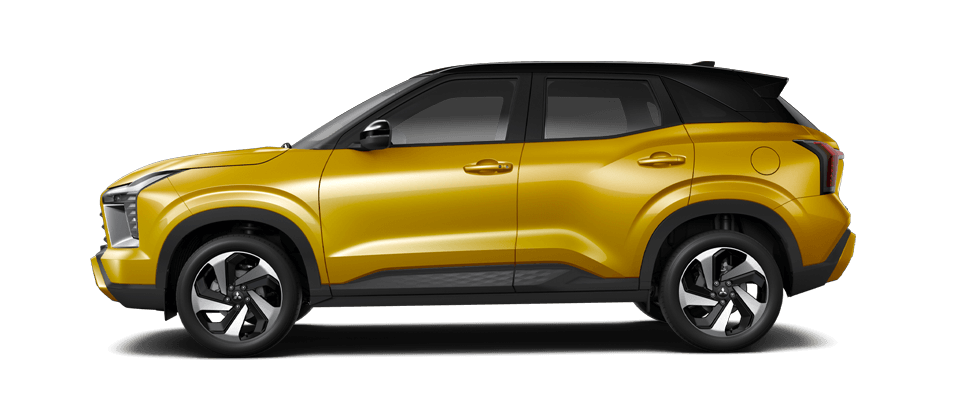 Mitsubishi Xforce Ultimate 2025 màu vàng-đen